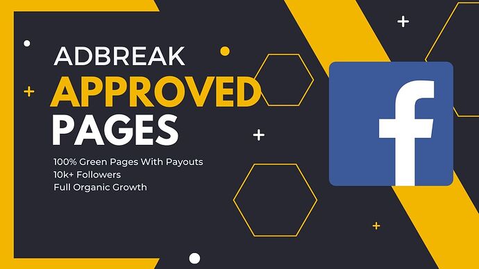 Black & Yellow Geometric Business Facebook Cover