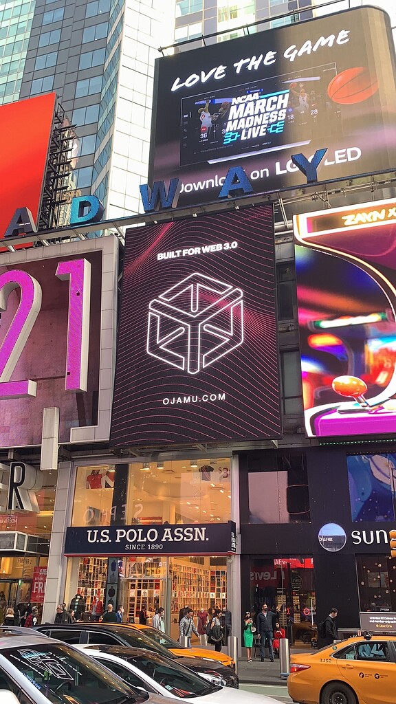 NYC Time Square Billboard Buy & Sell PR Services SWAPD