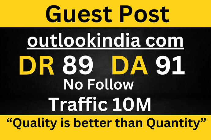 Guest Post outlookindia com DR 89 DA 91