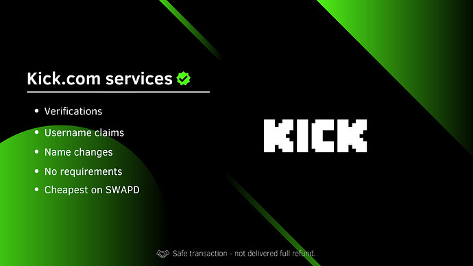 Kick.com services