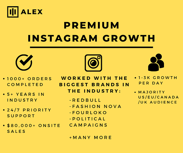 Instagram growth