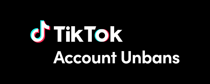 TikTok-Account-Unbans