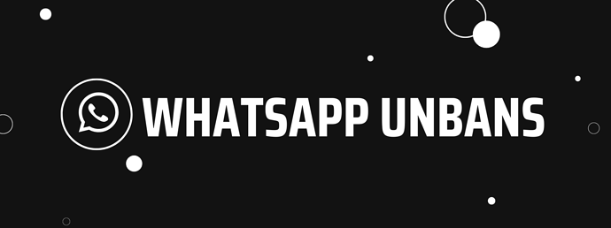 WhatsApp unbans