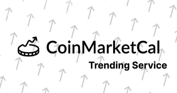Buy CoinMarketCal Trending Service