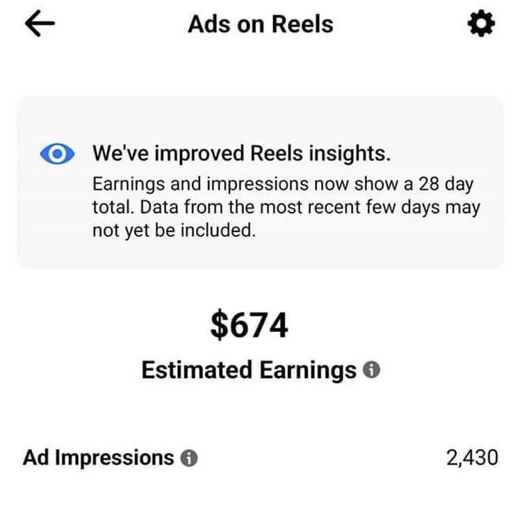 Ads on Reel Facebook Pages For Sell Buy & Sell Facebook